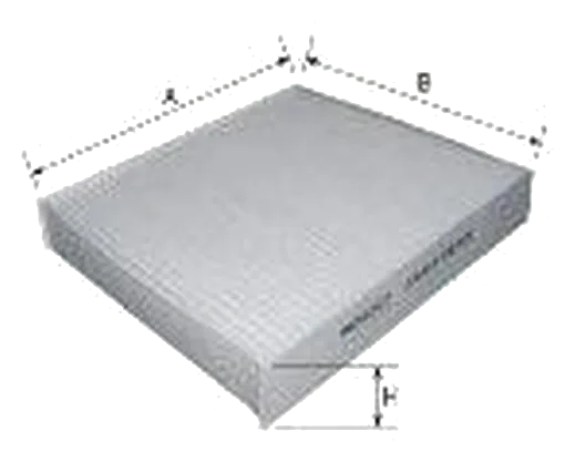 Салонный фильтр AG 553 CF GoodWill